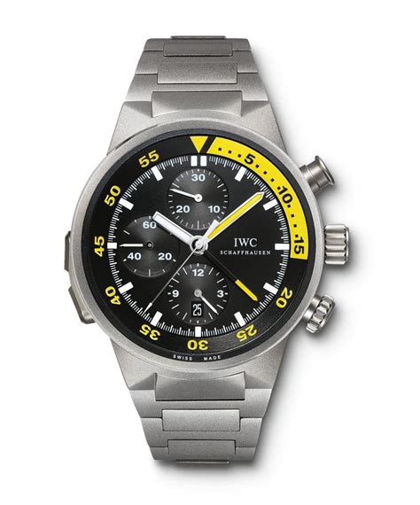 IWC aquatimer split minute